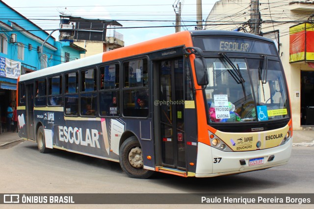 J&W Transporte 37 na cidade de Japeri, Rio de Janeiro, Brasil, por Paulo Henrique Pereira Borges. Número da foto: #11026223.