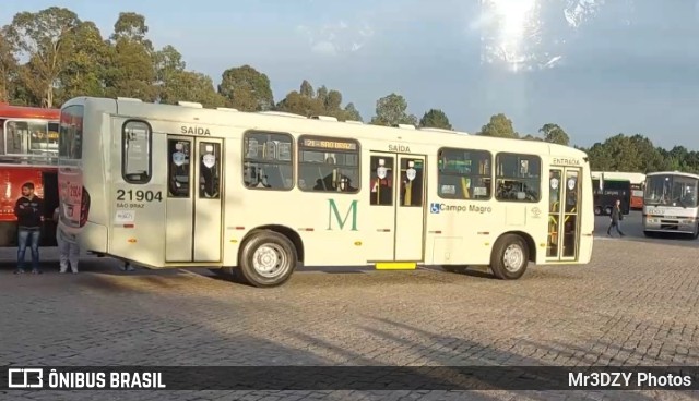 Auto Viação São Braz 21904 na cidade de Curitiba, Paraná, Brasil, por Mr3DZY Photos. Número da foto: #11027456.