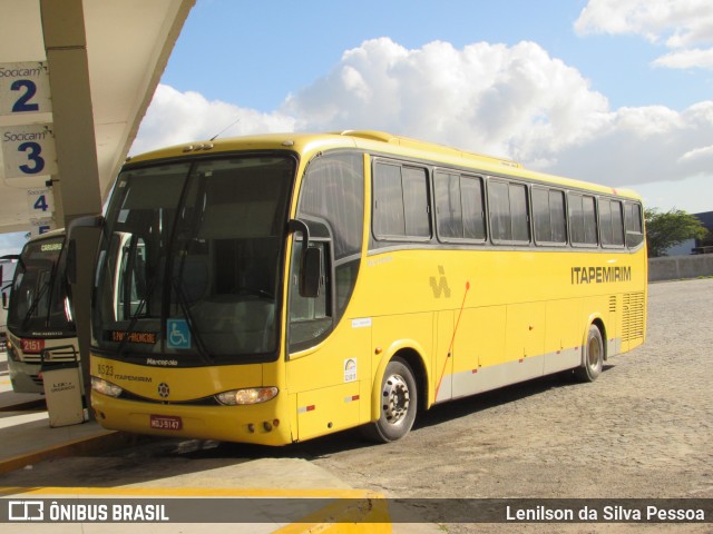 Viação Itapemirim 8523 na cidade de Caruaru, Pernambuco, Brasil, por Lenilson da Silva Pessoa. ID da foto: 11026566.