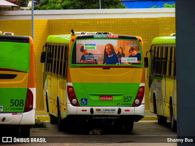 Rodoviária Caxangá 357 na cidade de Olinda, Pernambuco, Brasil, por Shanny Bus. Número da foto: #11026825.