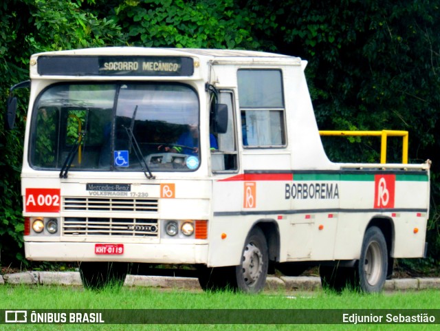 Borborema Imperial Transportes A 002 na cidade de Recife, Pernambuco, Brasil, por Edjunior Sebastião. ID da foto: 11025427.