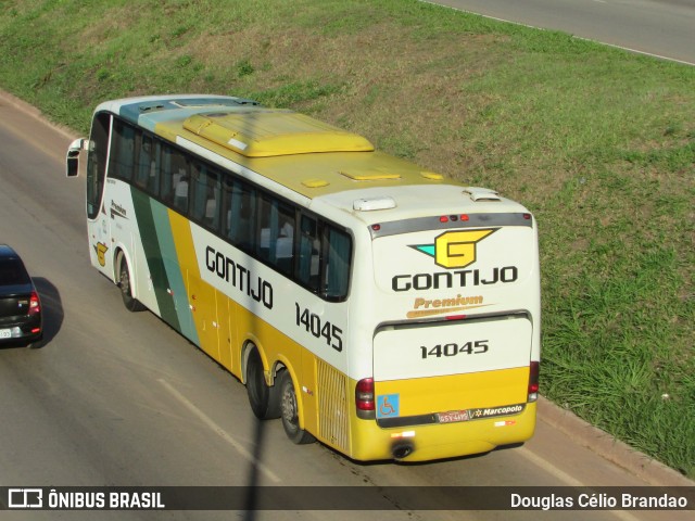 Empresa Gontijo de Transportes 14045 na cidade de Belo Horizonte, Minas Gerais, Brasil, por Douglas Célio Brandao. ID da foto: 11027323.