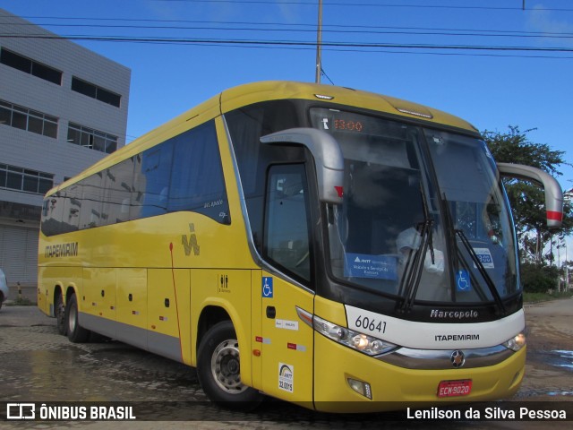 Viação Itapemirim 60641 na cidade de Caruaru, Pernambuco, Brasil, por Lenilson da Silva Pessoa. ID da foto: 11026559.