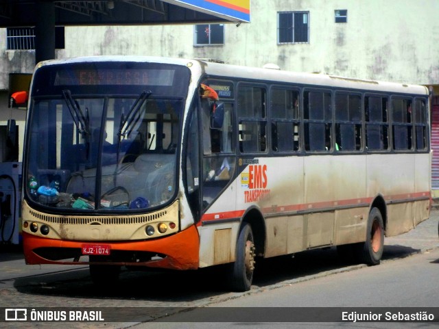 EMS Transportes 9874 na cidade de Araçoiaba, Pernambuco, Brasil, por Edjunior Sebastião. ID da foto: 11026989.