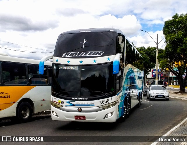 Simitur Turismo 3000 na cidade de Campos dos Goytacazes, Rio de Janeiro, Brasil, por Breno Vieira. ID da foto: 11026791.