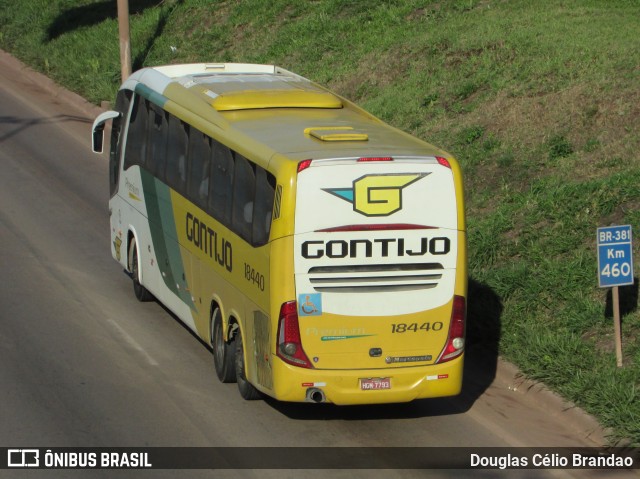 Empresa Gontijo de Transportes 18440 na cidade de Belo Horizonte, Minas Gerais, Brasil, por Douglas Célio Brandao. ID da foto: 11027447.