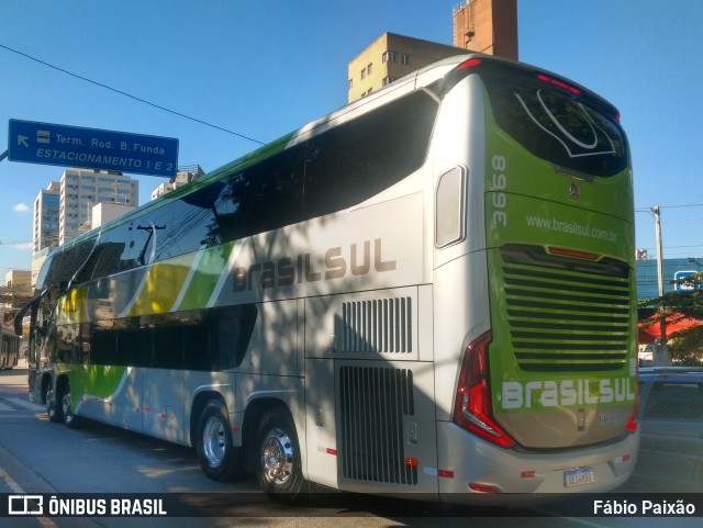 Brasil Sul Linhas Rodoviárias 3668 na cidade de São Paulo, São Paulo, Brasil, por Fábio Paixão. ID da foto: 11028536.