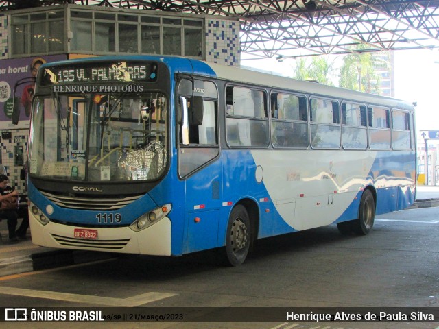 VB Transportes e Turismo 1119 na cidade de Campinas, São Paulo, Brasil, por Henrique Alves de Paula Silva. Número da foto: #11030226.