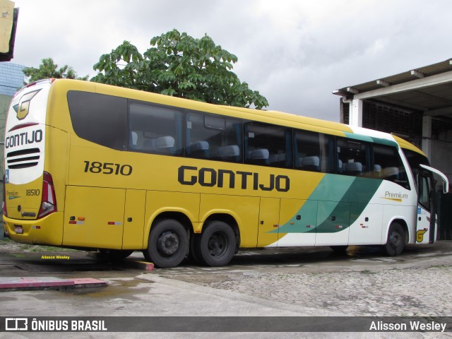 Empresa Gontijo de Transportes 18510 na cidade de Fortaleza, Ceará, Brasil, por Alisson Wesley. ID da foto: 11029523.