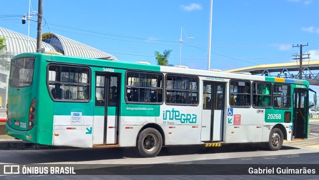 OT Trans - Ótima Salvador Transportes 20268 na cidade de Salvador, Bahia, Brasil, por Gabriel Guimarães. Número da foto: #11028369.