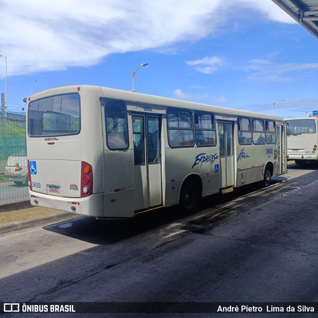 Expresso Vitória Bahia 3650 na cidade de Lauro de Freitas, Bahia, Brasil, por André Pietro  Lima da Silva. Número da foto: #11028919.