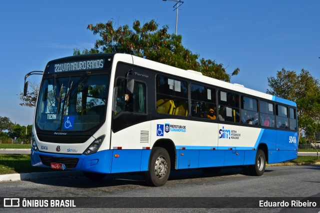 Transol Transportes Coletivos 50416 na cidade de Florianópolis, Santa Catarina, Brasil, por Eduardo Ribeiro. Número da foto: #11027531.