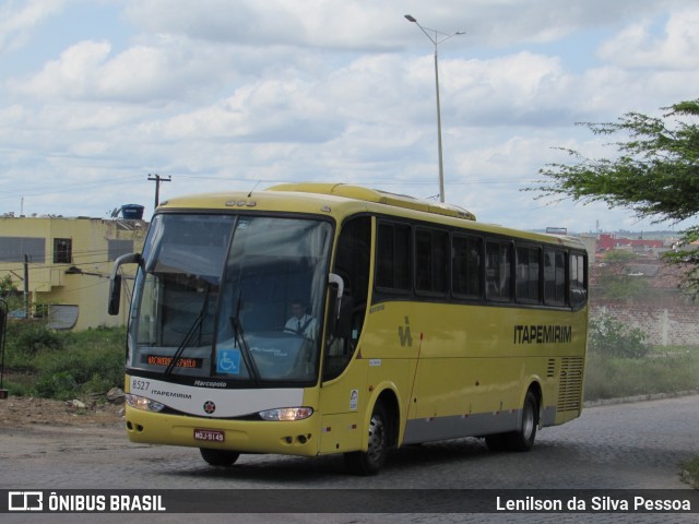 Viação Itapemirim 8527 na cidade de Caruaru, Pernambuco, Brasil, por Lenilson da Silva Pessoa. ID da foto: 11029760.