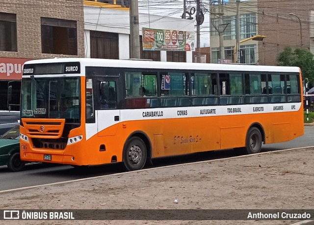 Empresa de Transporte Sinchi Roca  na cidade de Carabayllo, Lima, Lima Metropolitana, Peru, por Anthonel Cruzado. ID da foto: 11027891.