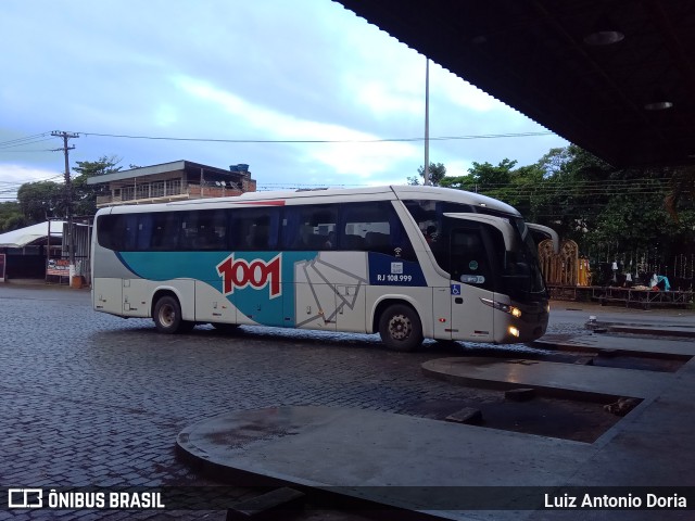 Auto Viação 1001 RJ 108.999 na cidade de Macuco, Rio de Janeiro, Brasil, por Luiz Antonio Doria. ID da foto: 11028922.