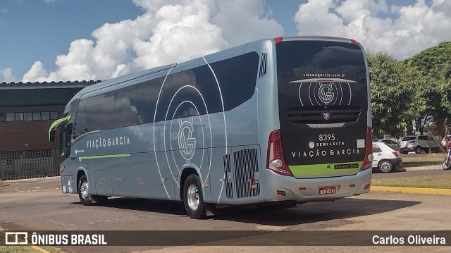 Viação Garcia 8395 na cidade de Cascavel, Paraná, Brasil, por Carlos Oliveira. Número da foto: #11029424.