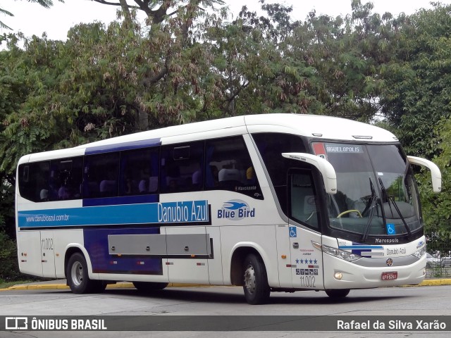 VIDA - Viação Danúbio Azul 11002 na cidade de São Paulo, São Paulo, Brasil, por Rafael da Silva Xarão. Número da foto: #11030258.