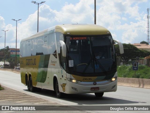 Empresa Gontijo de Transportes 21635 na cidade de Belo Horizonte, Minas Gerais, Brasil, por Douglas Célio Brandao. Número da foto: #11028872.