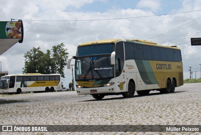 Empresa Gontijo de Transportes 17045 na cidade de Rio Largo, Alagoas, Brasil, por Müller Peixoto. ID da foto: 11027622.