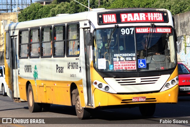 Viação Forte AF-90709 na cidade de Belém, Pará, Brasil, por Fabio Soares. Número da foto: #11029200.