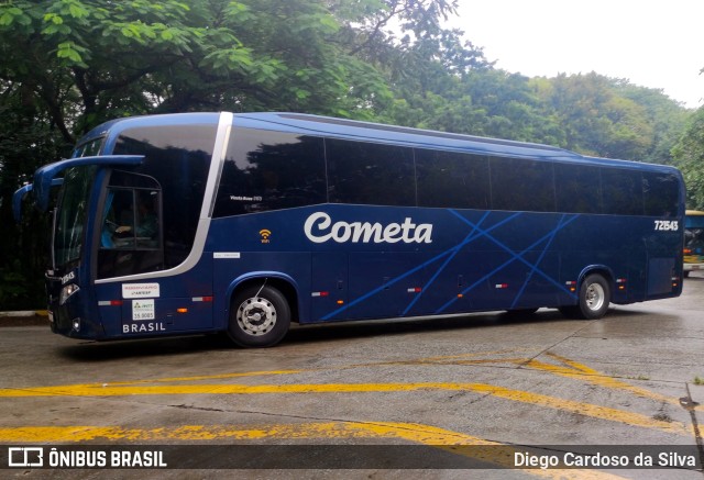 Viação Cometa 721543 na cidade de São Paulo, São Paulo, Brasil, por Diego Cardoso da Silva. Número da foto: #11028891.