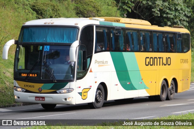 Empresa Gontijo de Transportes 17065 na cidade de Piraí, Rio de Janeiro, Brasil, por José Augusto de Souza Oliveira. ID da foto: 11033246.