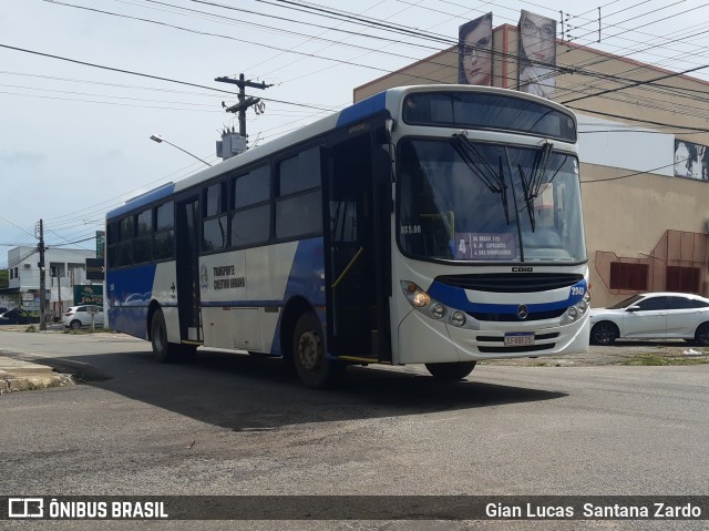 Transvida Transporte Coletivo 2043 na cidade de Ji-Paraná, Rondônia, Brasil, por Gian Lucas  Santana Zardo. ID da foto: 11030655.