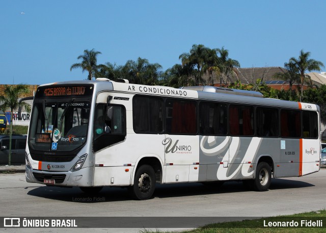 UniRio Transportes RJ 228.025 na cidade de Rio de Janeiro, Rio de Janeiro, Brasil, por Leonardo Fidelli. Número da foto: #11031491.