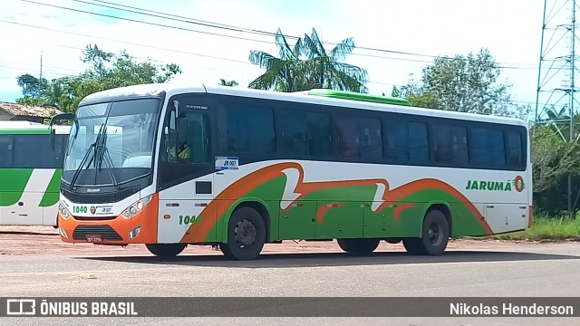 Jarumã Transportes Rodofluvial 1040 na cidade de Abaetetuba, Pará, Brasil, por Nikolas Henderson. Número da foto: #11030688.