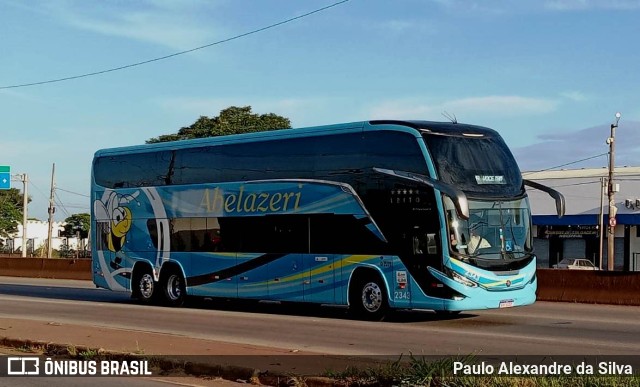 Abelazeri Turismo 2343 na cidade de Betim, Minas Gerais, Brasil, por Paulo Alexandre da Silva. ID da foto: 11032456.