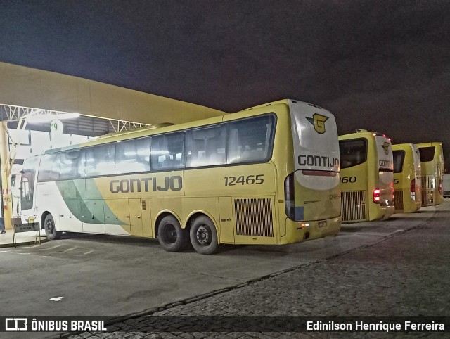 Empresa Gontijo de Transportes 12465 na cidade de Perdões, Minas Gerais, Brasil, por Edinilson Henrique Ferreira. ID da foto: 11032564.