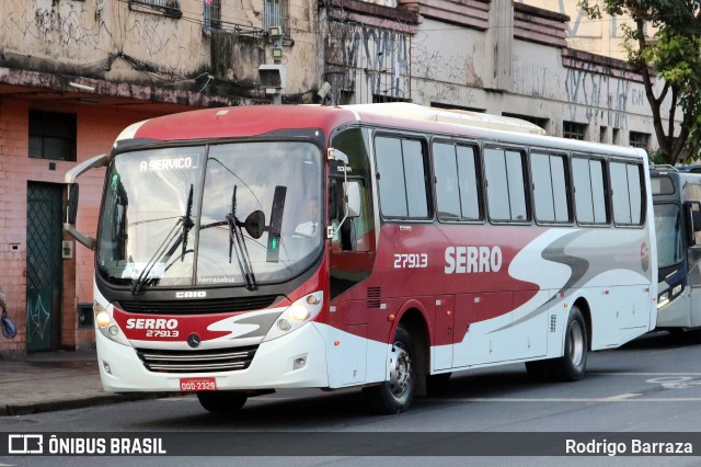 Viação Serro 27913 na cidade de Belo Horizonte, Minas Gerais, Brasil, por Rodrigo Barraza. Número da foto: #11031819.