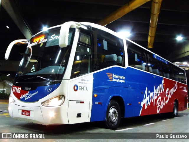 Airport Bus Service 37142 na cidade de São Paulo, São Paulo, Brasil, por Paulo Gustavo. ID da foto: 11032867.