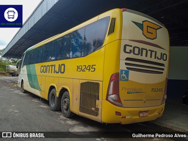 Empresa Gontijo de Transportes 19245 na cidade de Lambari, Minas Gerais, Brasil, por Guilherme Pedroso Alves. ID da foto: 11031445.