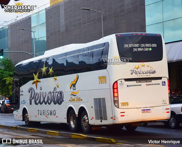 Peixoto Turismo 7070 na cidade de Rio de Janeiro, Rio de Janeiro, Brasil, por Victor Henrique. Número da foto: #11033155.
