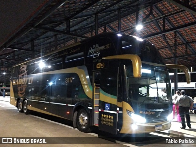 Auto Viação Gadotti 3117 na cidade de Embu das Artes, São Paulo, Brasil, por Fábio Paixão. Número da foto: #11030853.