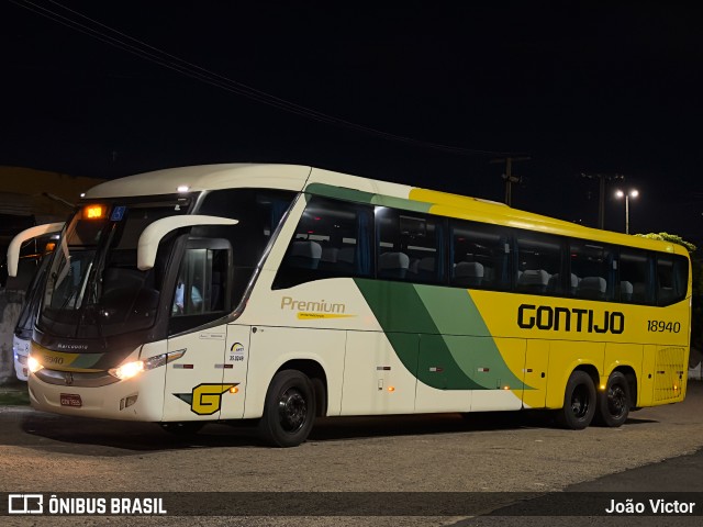 Empresa Gontijo de Transportes 18940 na cidade de Teresina, Piauí, Brasil, por João Victor. ID da foto: 11033363.