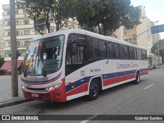 Empresa de Transportes Limousine Carioca RJ 129.031 na cidade de Rio de Janeiro, Rio de Janeiro, Brasil, por Gabriel Santos. Número da foto: #11031216.