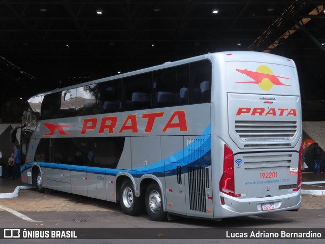 Expresso de Prata 192201 na cidade de Bauru, São Paulo, Brasil, por Lucas Adriano Bernardino. ID da foto: 11032498.