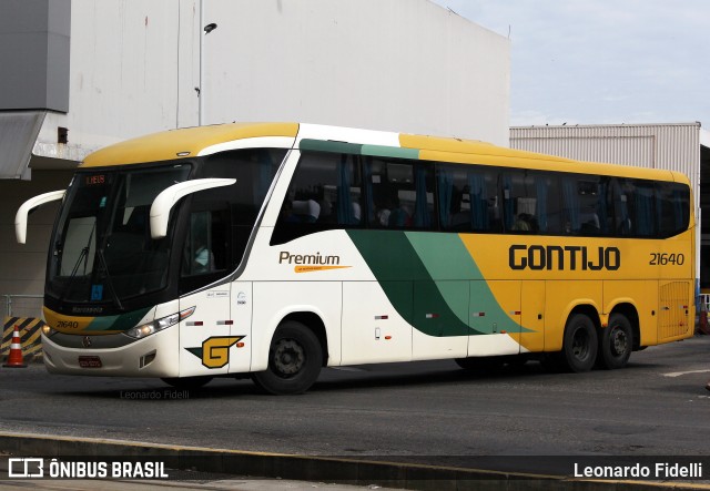 Empresa Gontijo de Transportes 21640 na cidade de Rio de Janeiro, Rio de Janeiro, Brasil, por Leonardo Fidelli. ID da foto: 11031920.