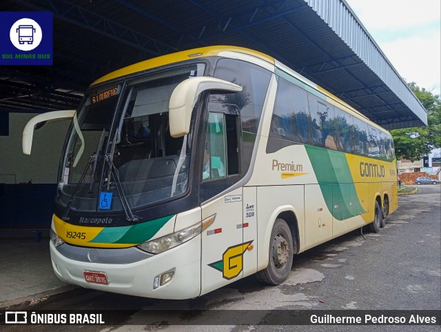 Empresa Gontijo de Transportes 19245 na cidade de Lambari, Minas Gerais, Brasil, por Guilherme Pedroso Alves. Número da foto: #11031437.
