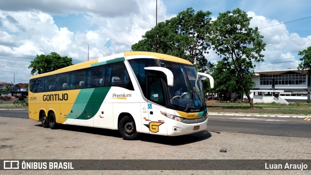 Empresa Gontijo de Transportes 21295 na cidade de Teresina, Piauí, Brasil, por Luan Araujo. ID da foto: 11035171.