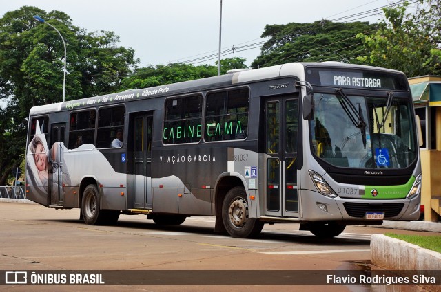 Viação Garcia 81037 na cidade de Maringá, Paraná, Brasil, por Flavio Rodrigues Silva. Número da foto: #11033420.