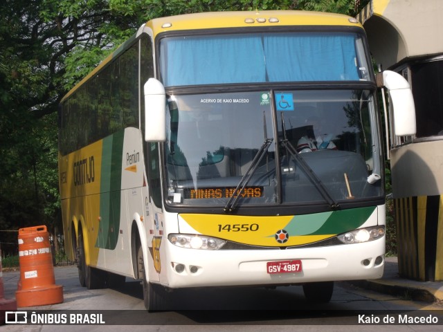 Empresa Gontijo de Transportes 14550 na cidade de São Paulo, São Paulo, Brasil, por Kaio de Macedo. ID da foto: 11034317.