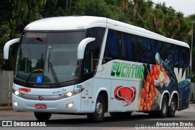 Eucatur - Empresa União Cascavel de Transportes e Turismo 4926 na cidade de Curitiba, Paraná, Brasil, por Alexandre Breda. ID da foto: 11034941.