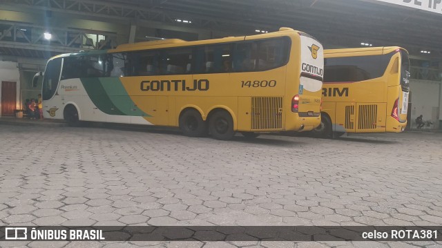 Empresa Gontijo de Transportes 14800 na cidade de Ipatinga, Minas Gerais, Brasil, por Celso ROTA381. Número da foto: #11035381.