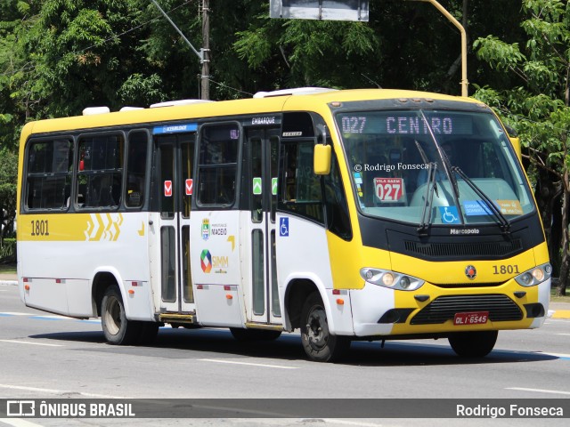 Viação Cidade de Maceió 1801 na cidade de Maceió, Alagoas, Brasil, por Rodrigo Fonseca. Número da foto: #11034169.