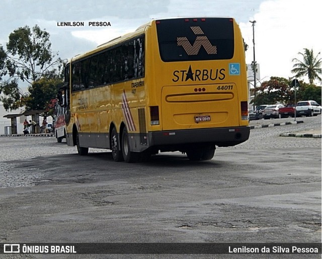 Viação Itapemirim 44011 na cidade de Caruaru, Pernambuco, Brasil, por Lenilson da Silva Pessoa. ID da foto: 11034851.