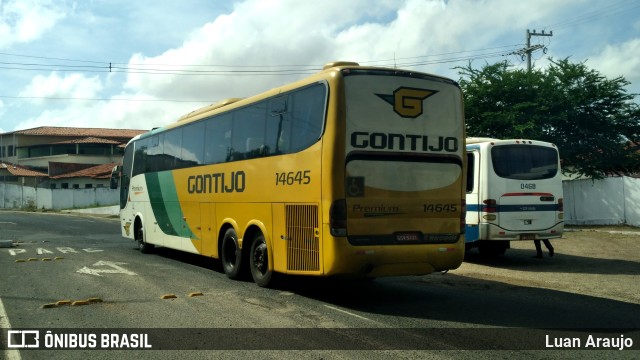 Empresa Gontijo de Transportes 14645 na cidade de Teresina, Piauí, Brasil, por Luan Araujo. ID da foto: 11035164.