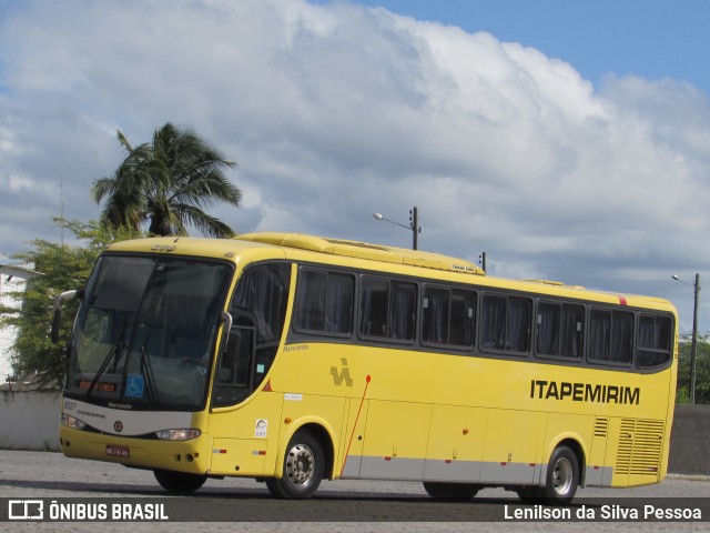 Viação Itapemirim 8527 na cidade de Caruaru, Pernambuco, Brasil, por Lenilson da Silva Pessoa. Número da foto: #11035354.